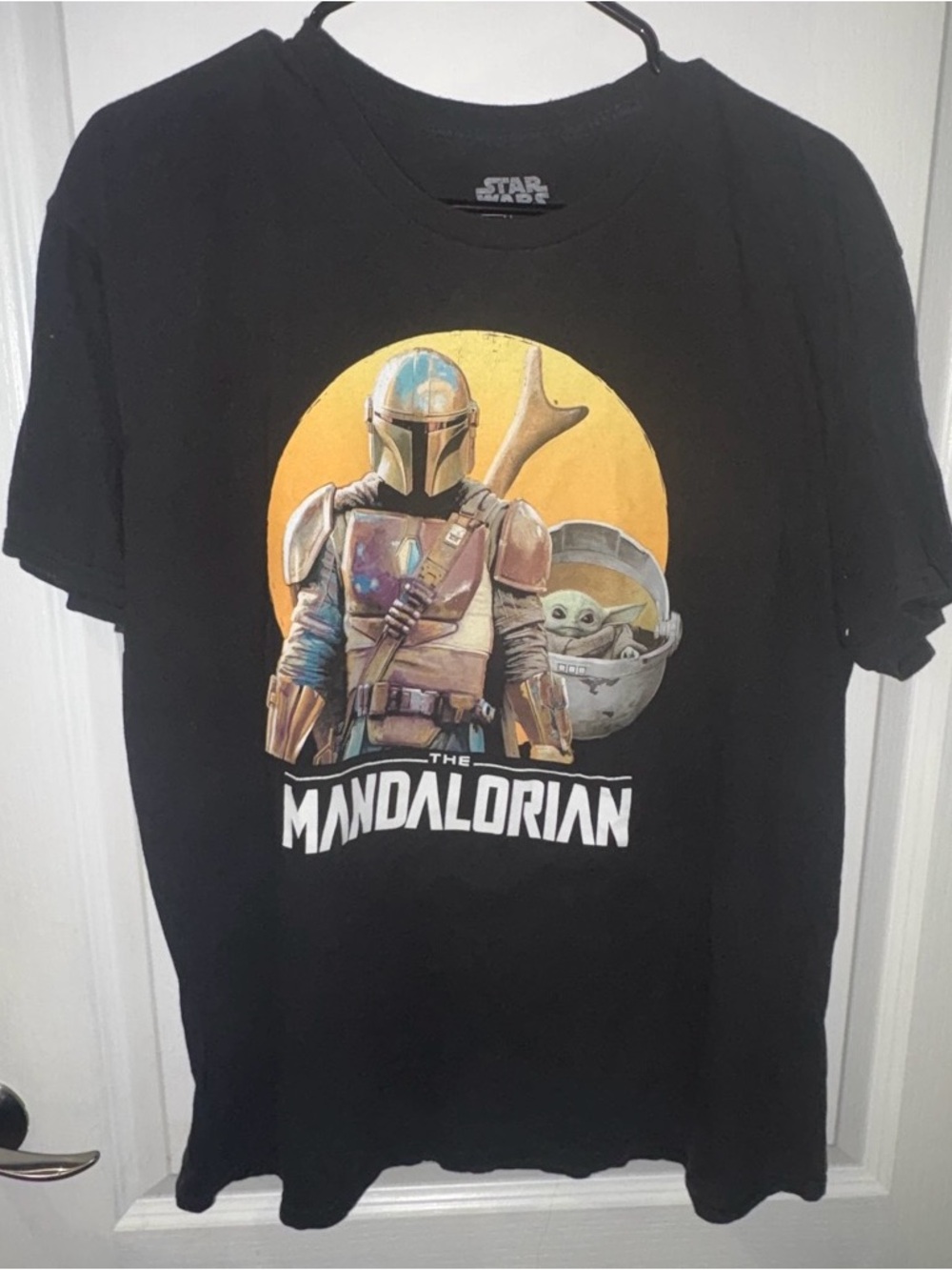 Fifth Sun Star Wars Logo Tee - Black and White